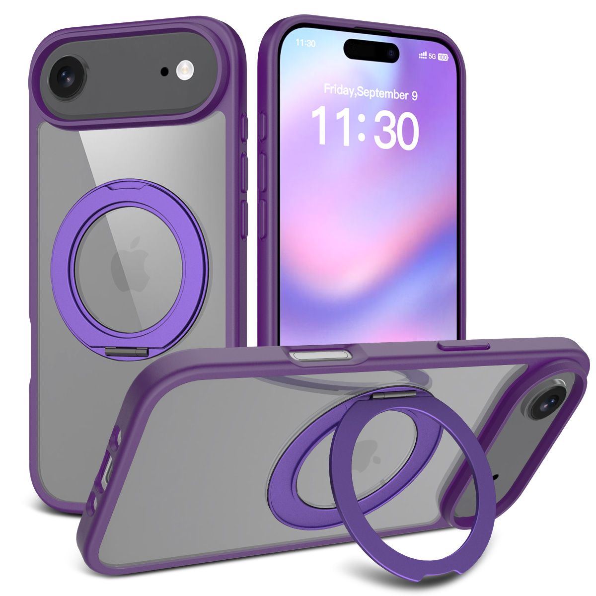 Orbit Prism 360° Rotating Stand Clear Case — 72
