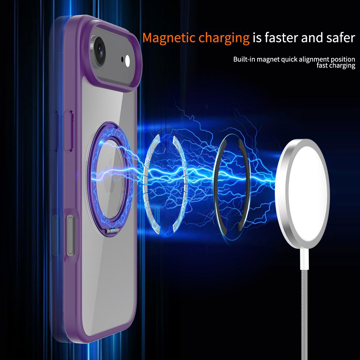Orbit Prism 360° Rotating Stand Clear Case — 75