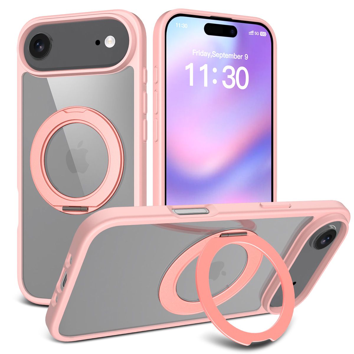 Orbit Prism 360° Rotating Stand Clear Case — 66
