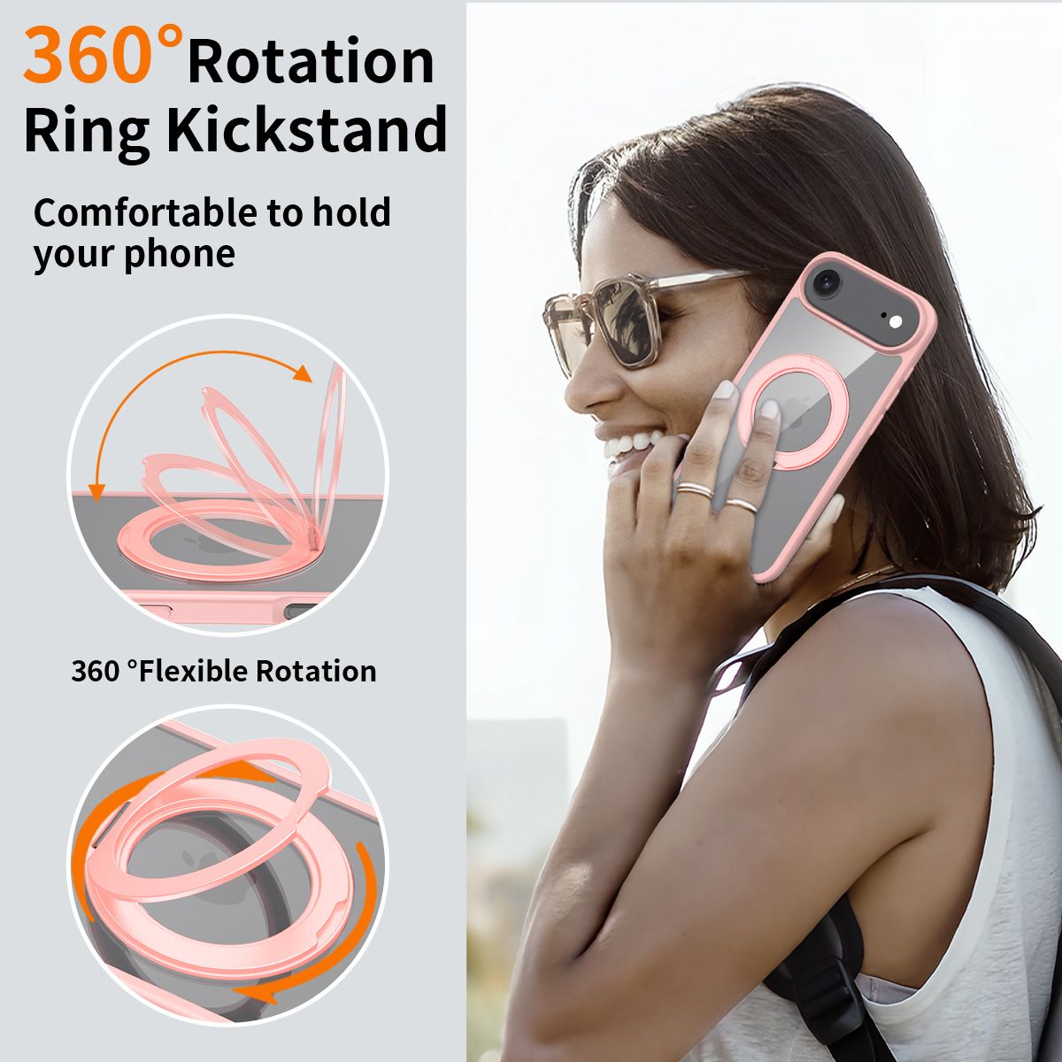 Orbit Prism 360° Rotating Stand Clear Case — 68