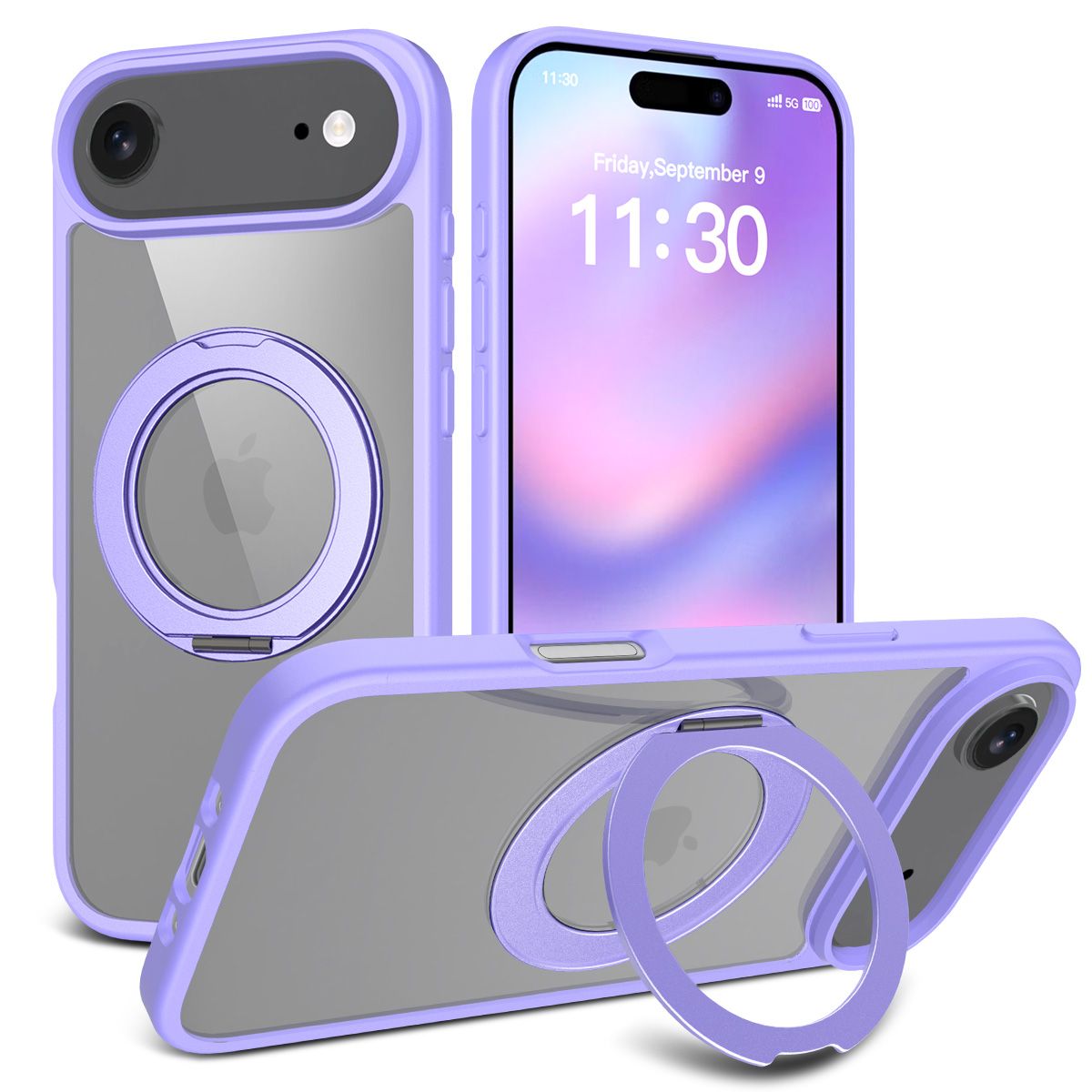 Orbit Prism 360° Rotating Stand Clear Case — 90