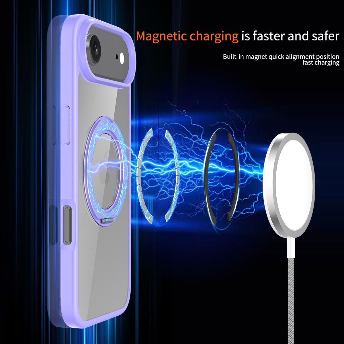 Orbit Prism 360° Rotating Stand Clear Case — 93