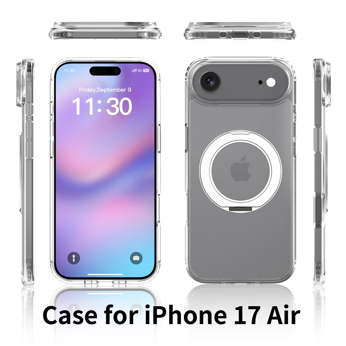 Orbit Prism 360° Rotating Stand Clear Case — 59