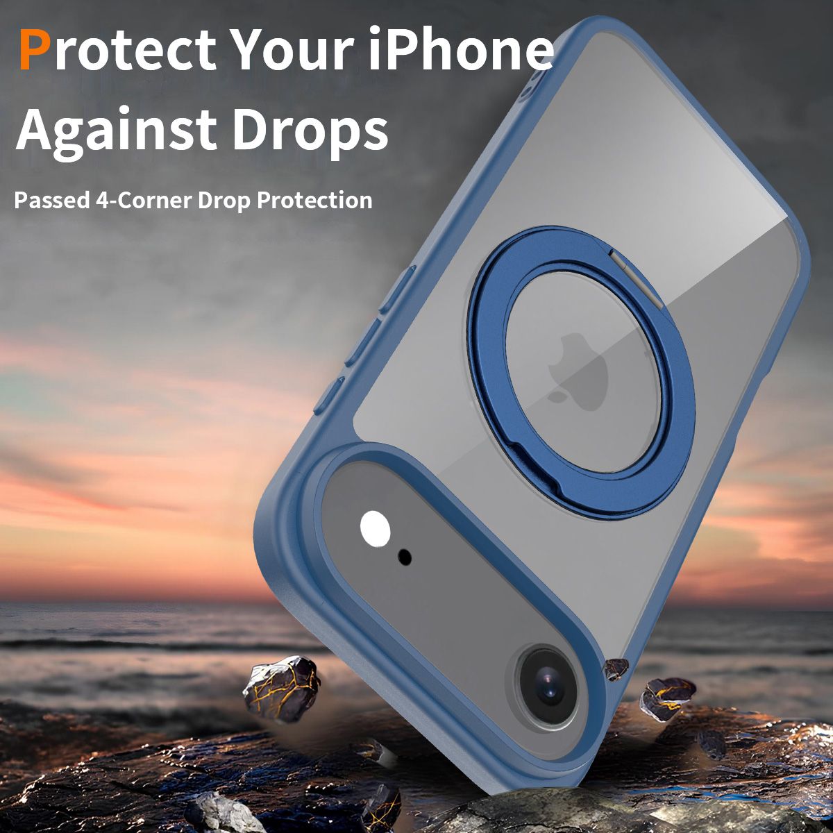 Orbit Prism 360° Rotating Stand Clear Case — 79