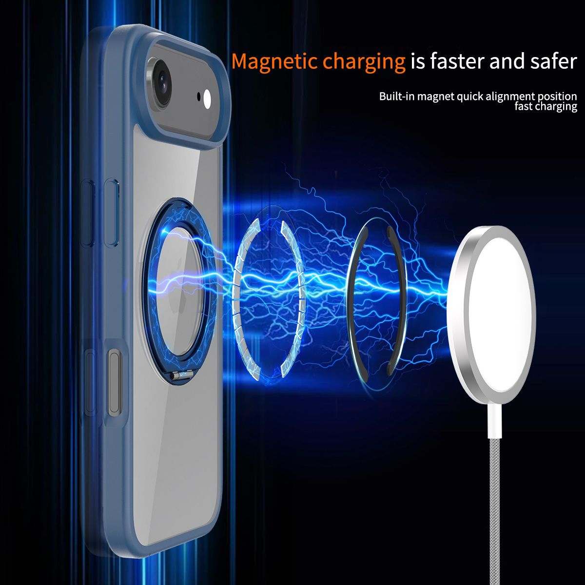 Orbit Prism 360° Rotating Stand Clear Case — 81