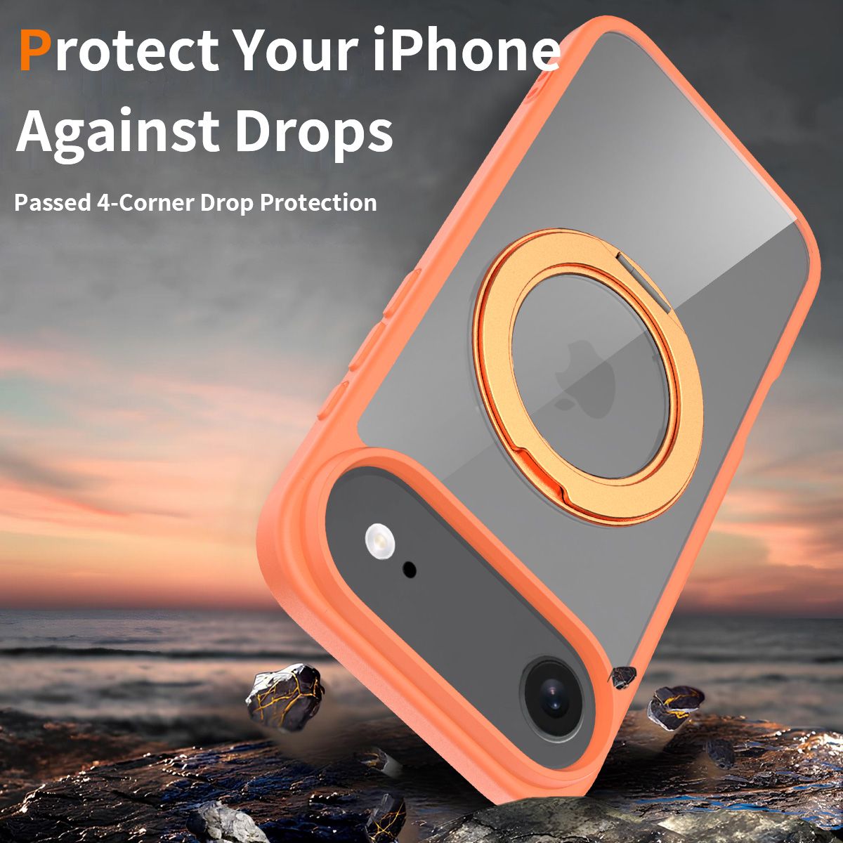 Orbit Prism 360° Rotating Stand Clear Case — 97