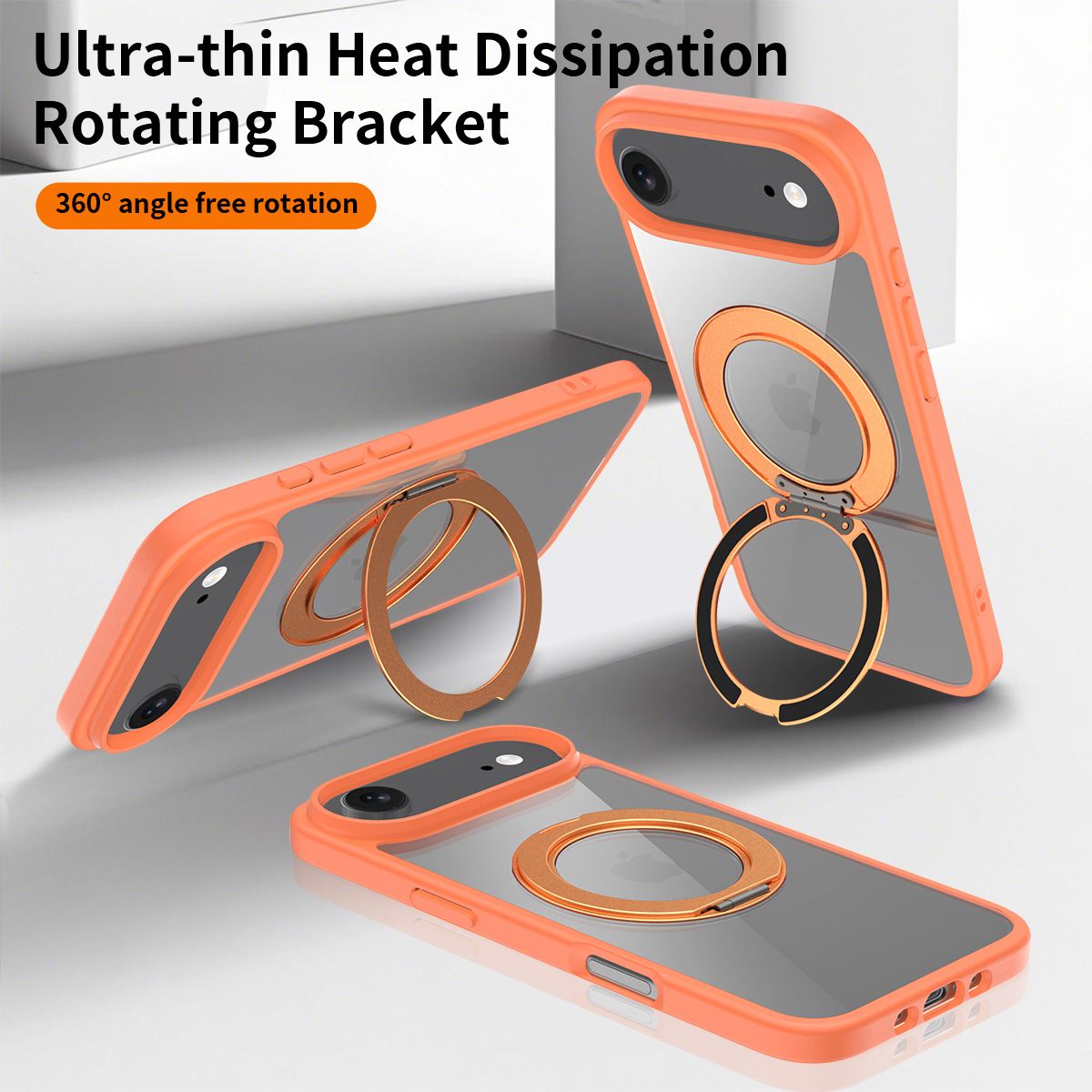 Orbit Prism 360° Rotating Stand Clear Case — 101
