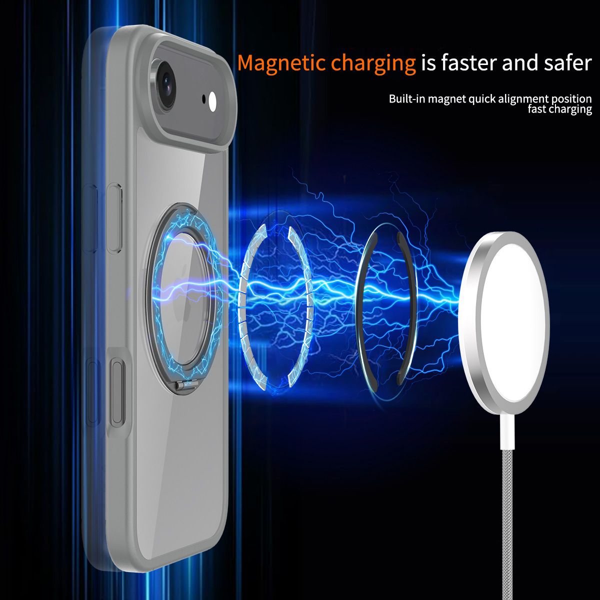 Orbit Prism 360° Rotating Stand Clear Case — 87