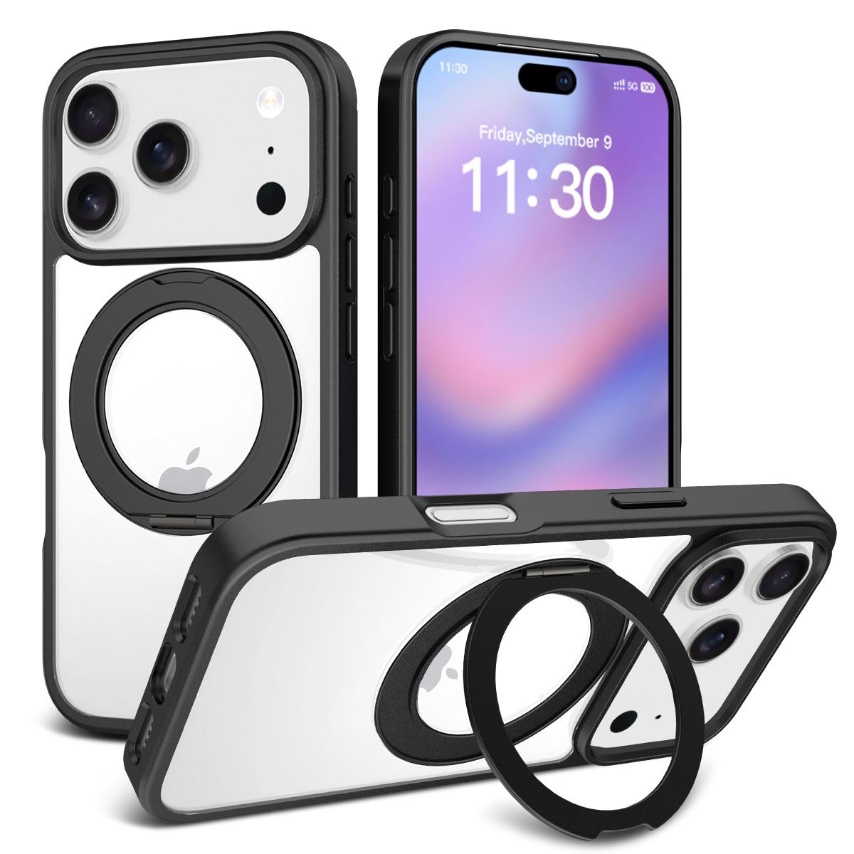 Orbit Prism 360° Rotating Stand Clear Case — 102