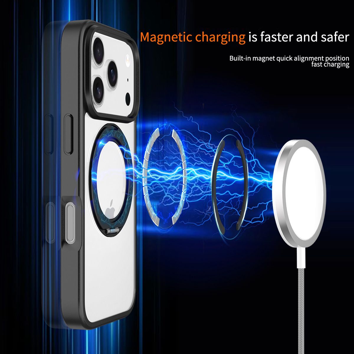 Orbit Prism 360° Rotating Stand Clear Case — 105