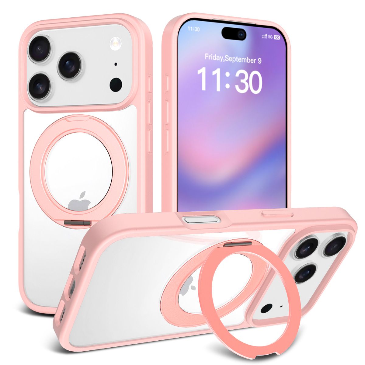 Orbit Prism 360° Rotating Stand Clear Case — 116