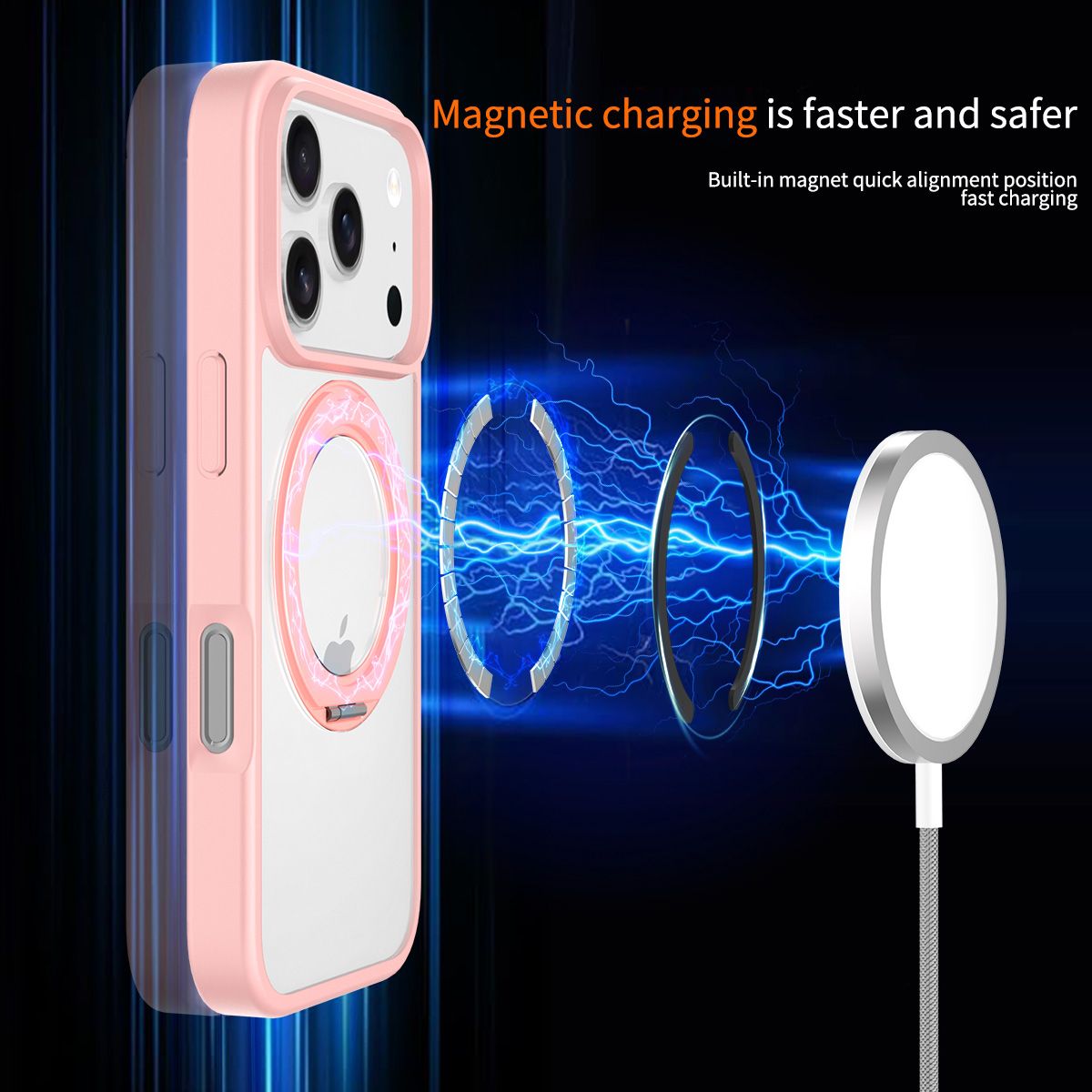 Orbit Prism 360° Rotating Stand Clear Case — 119