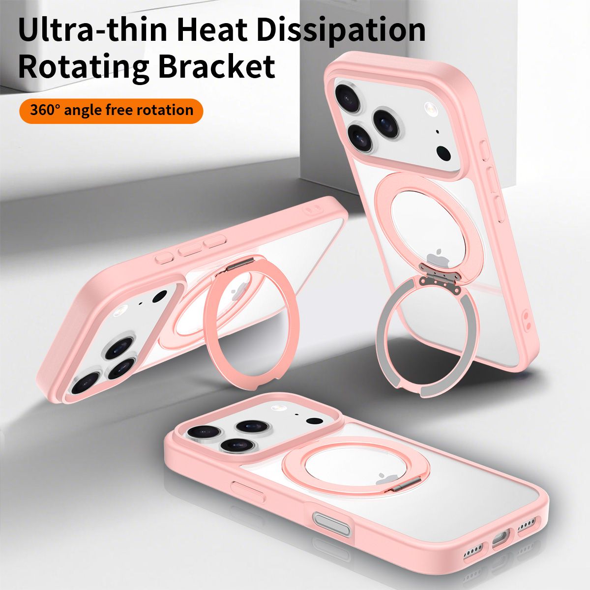 Orbit Prism 360° Rotating Stand Clear Case — 121