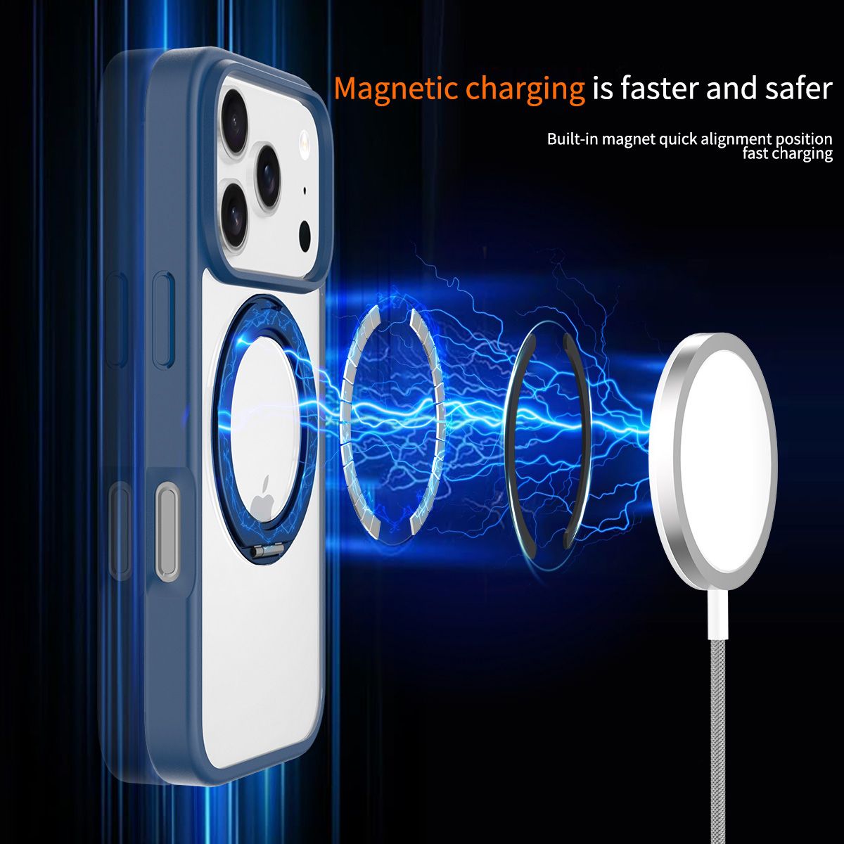 Orbit Prism 360° Rotating Stand Clear Case — 131
