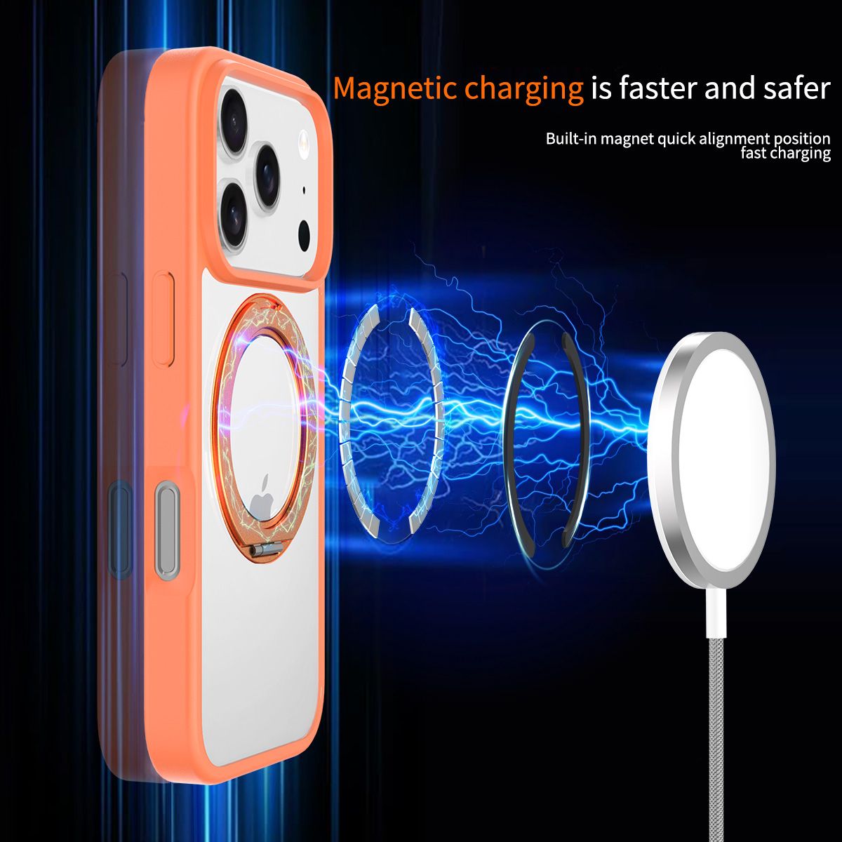 Orbit Prism 360° Rotating Stand Clear Case — 149
