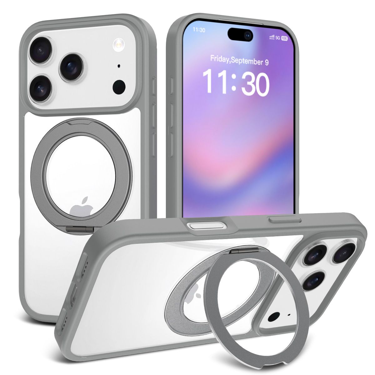 Orbit Prism 360° Rotating Stand Clear Case — 134