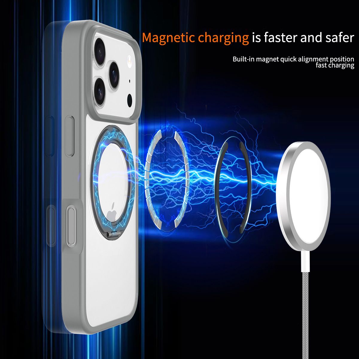 Orbit Prism 360° Rotating Stand Clear Case — 137