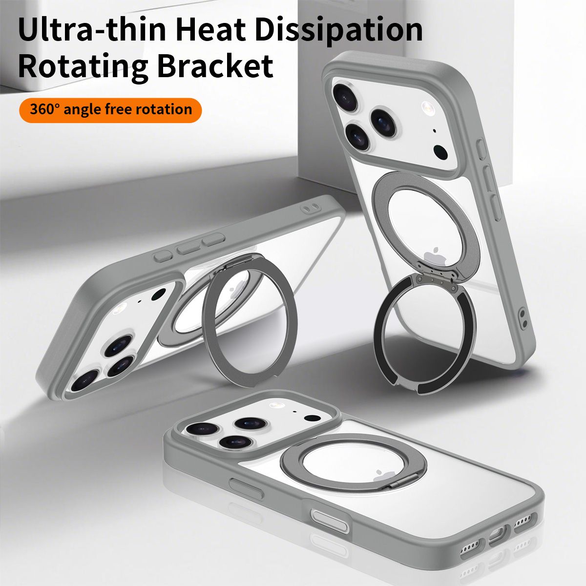 Orbit Prism 360° Rotating Stand Clear Case — 139