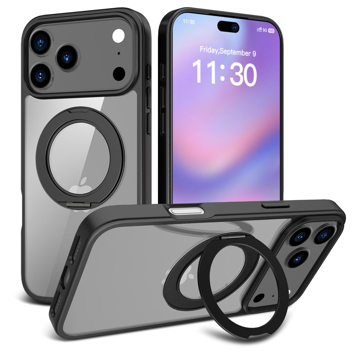 Orbit Prism 360° Rotating Stand Clear Case — 152