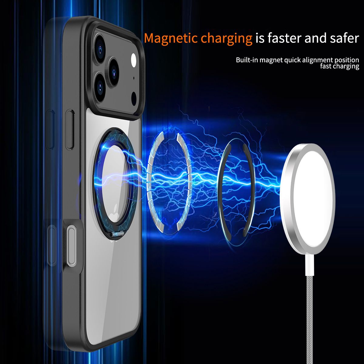 Orbit Prism 360° Rotating Stand Clear Case — 155