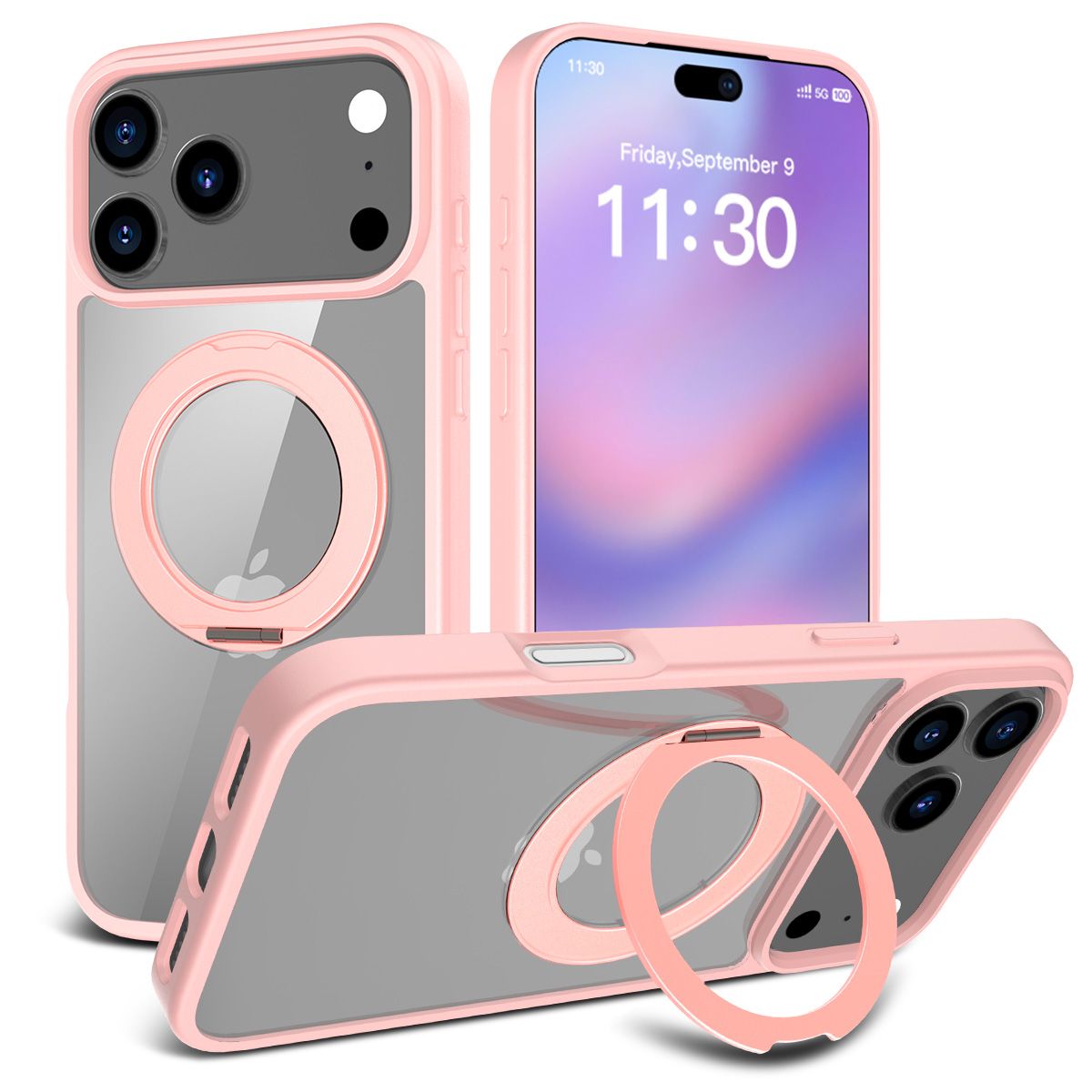 Orbit Prism 360° Rotating Stand Clear Case — 166