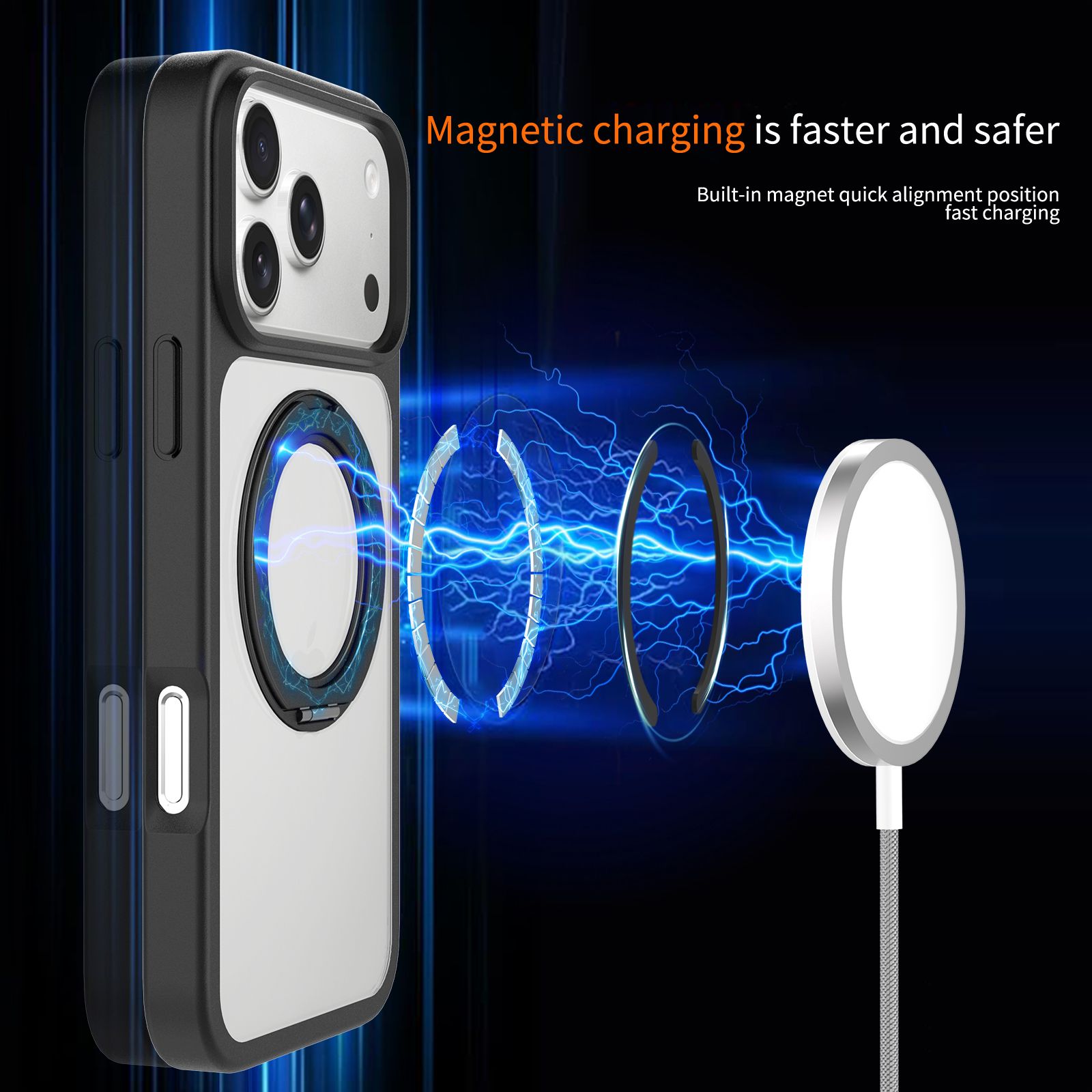 Orbit Prism 360° Rotating Stand Clear Case — 205