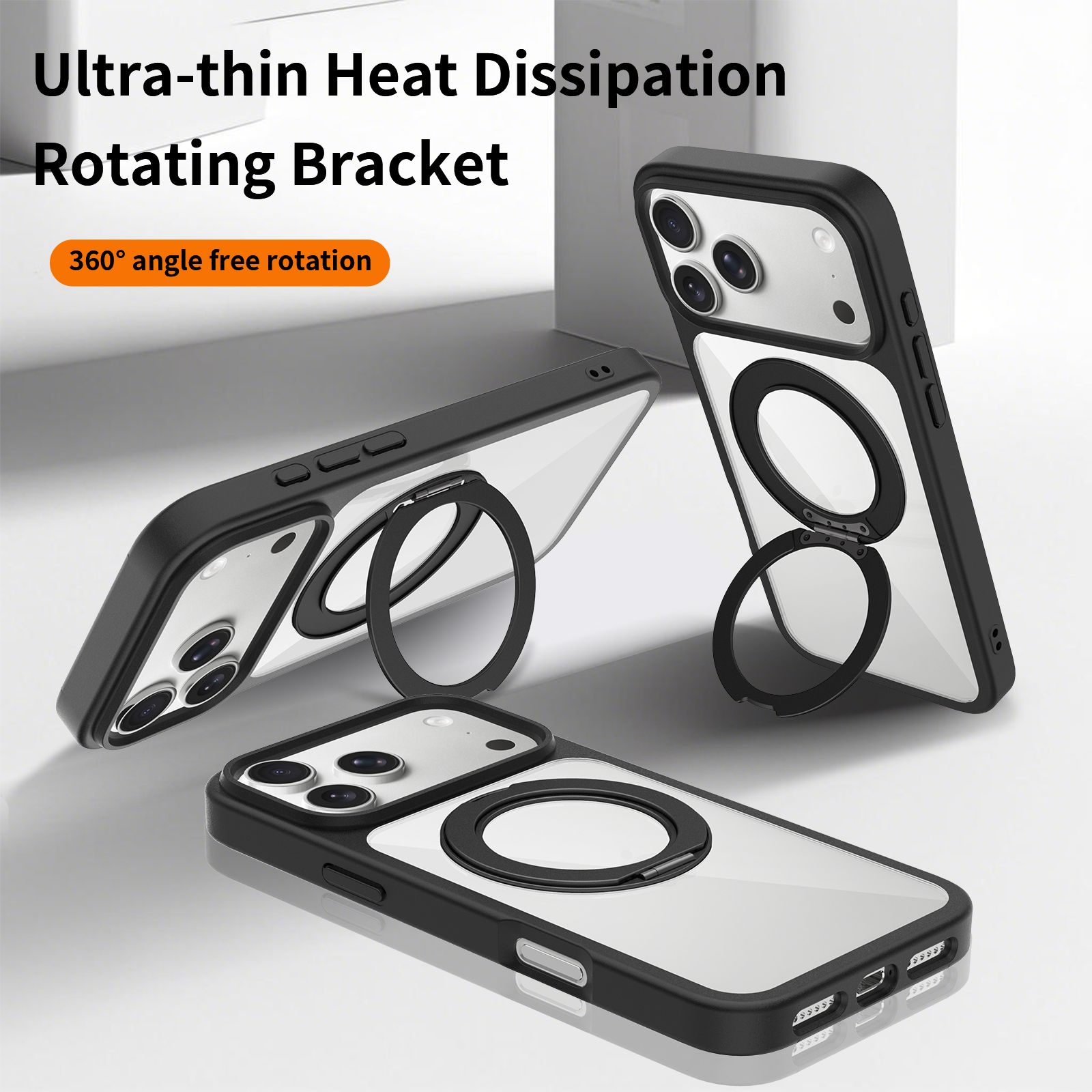 Orbit Prism 360° Rotating Stand Clear Case — 207