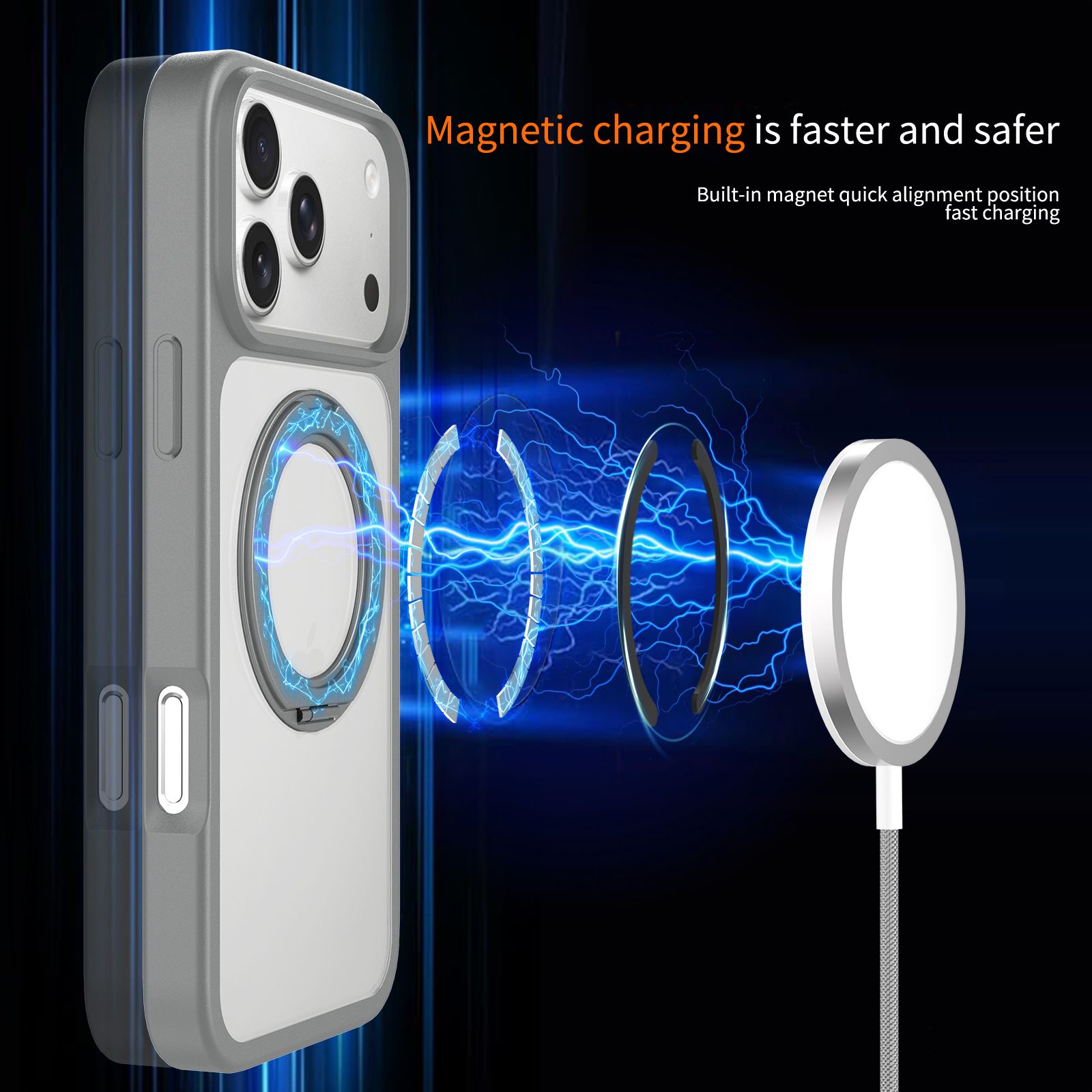Orbit Prism 360° Rotating Stand Clear Case — 213