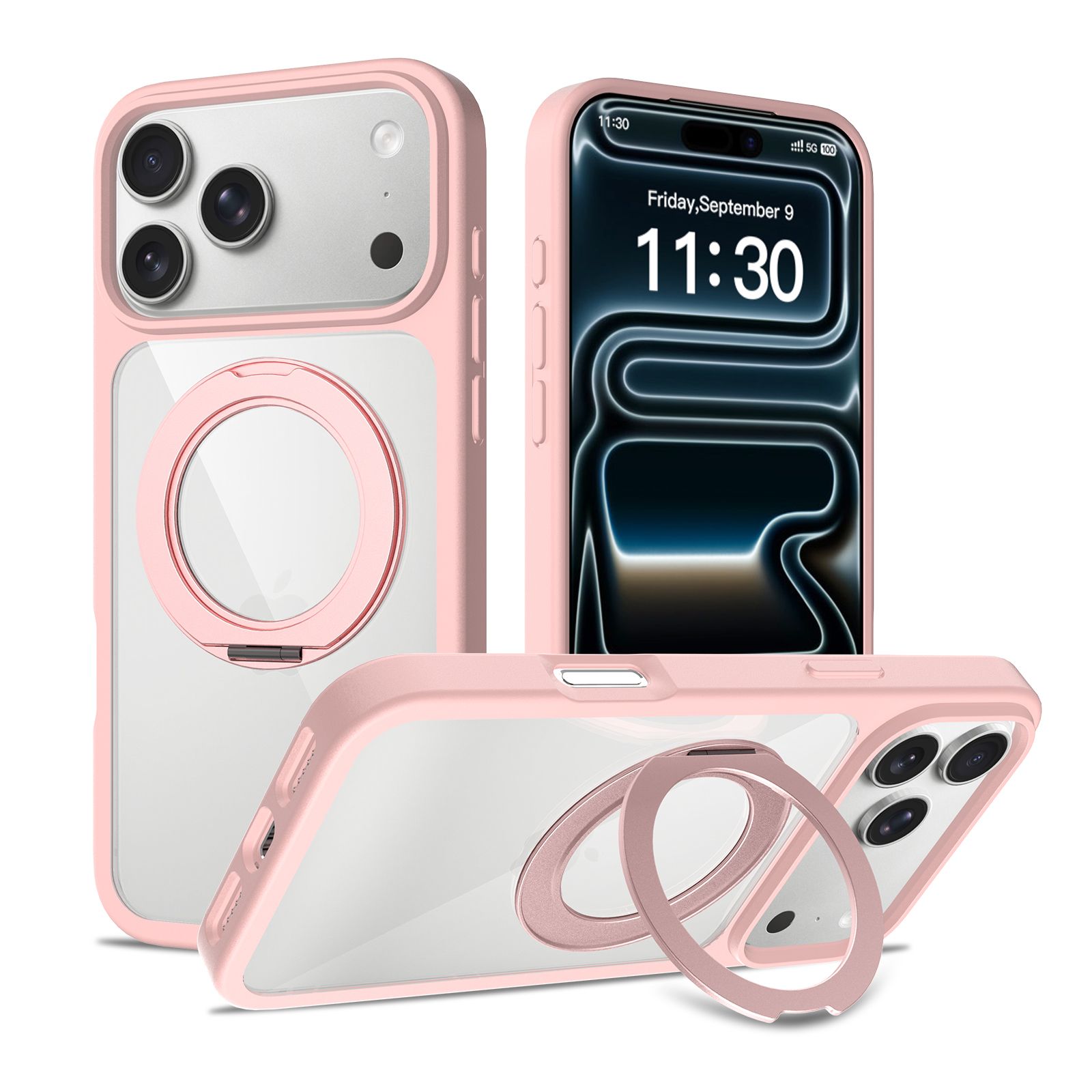 Orbit Prism 360° Rotating Stand Clear Case — 216