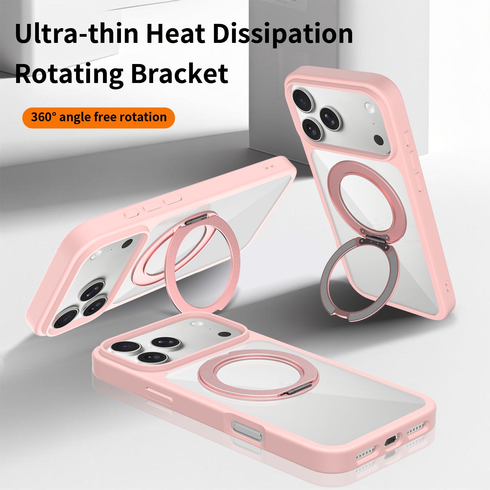Orbit Prism 360° Rotating Stand Clear Case — 221