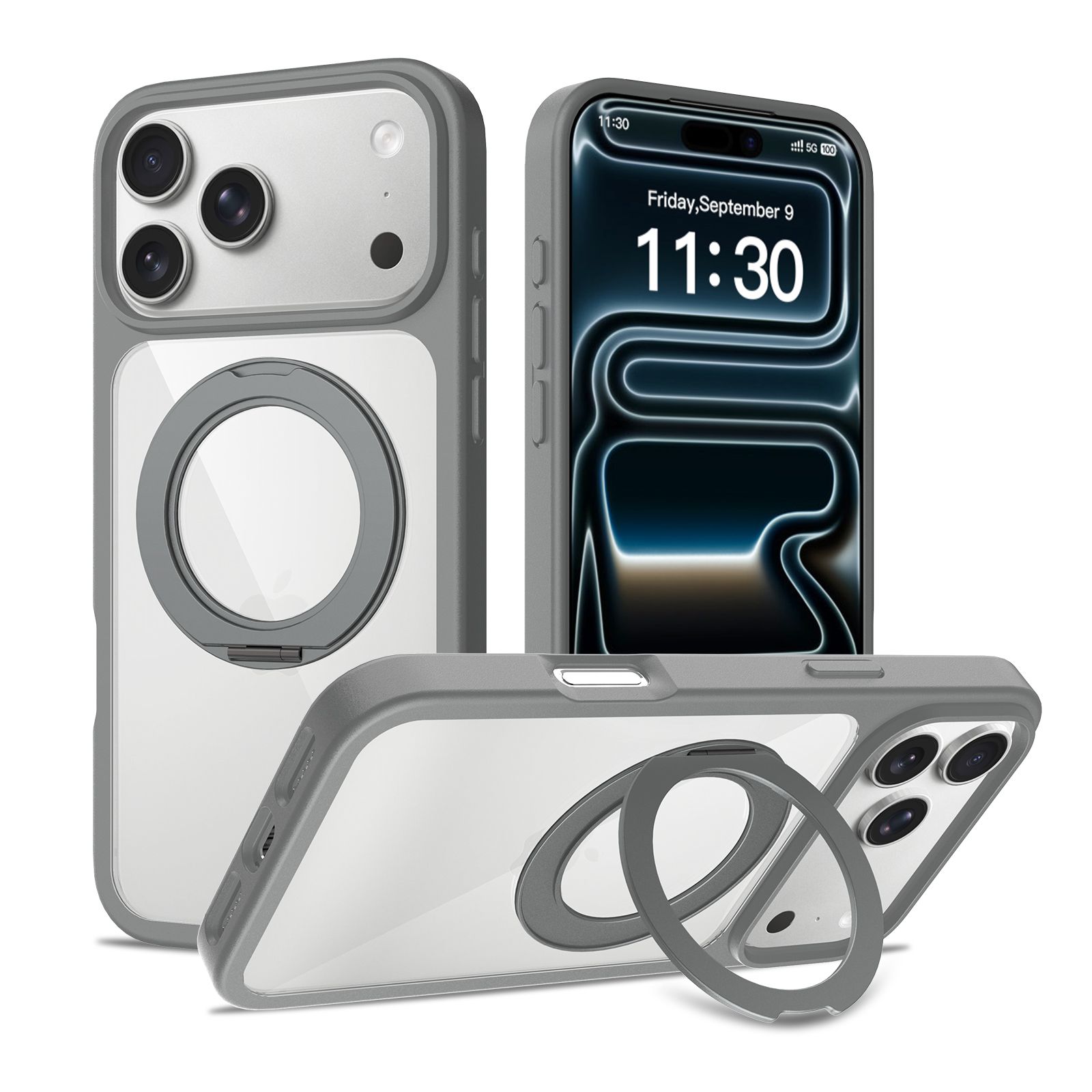 Orbit Prism 360° Rotating Stand Clear Case — 209