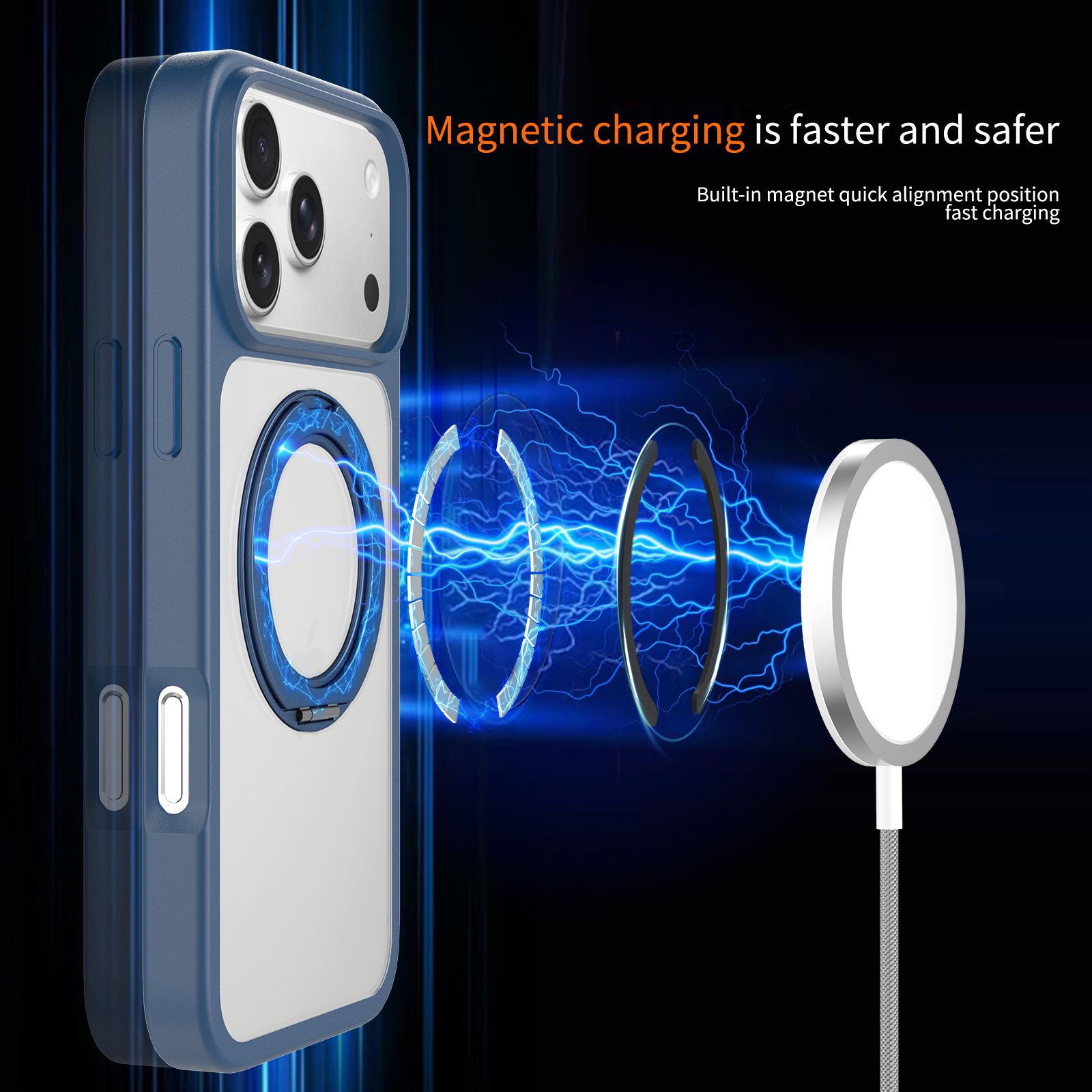 Orbit Prism 360° Rotating Stand Clear Case — 225