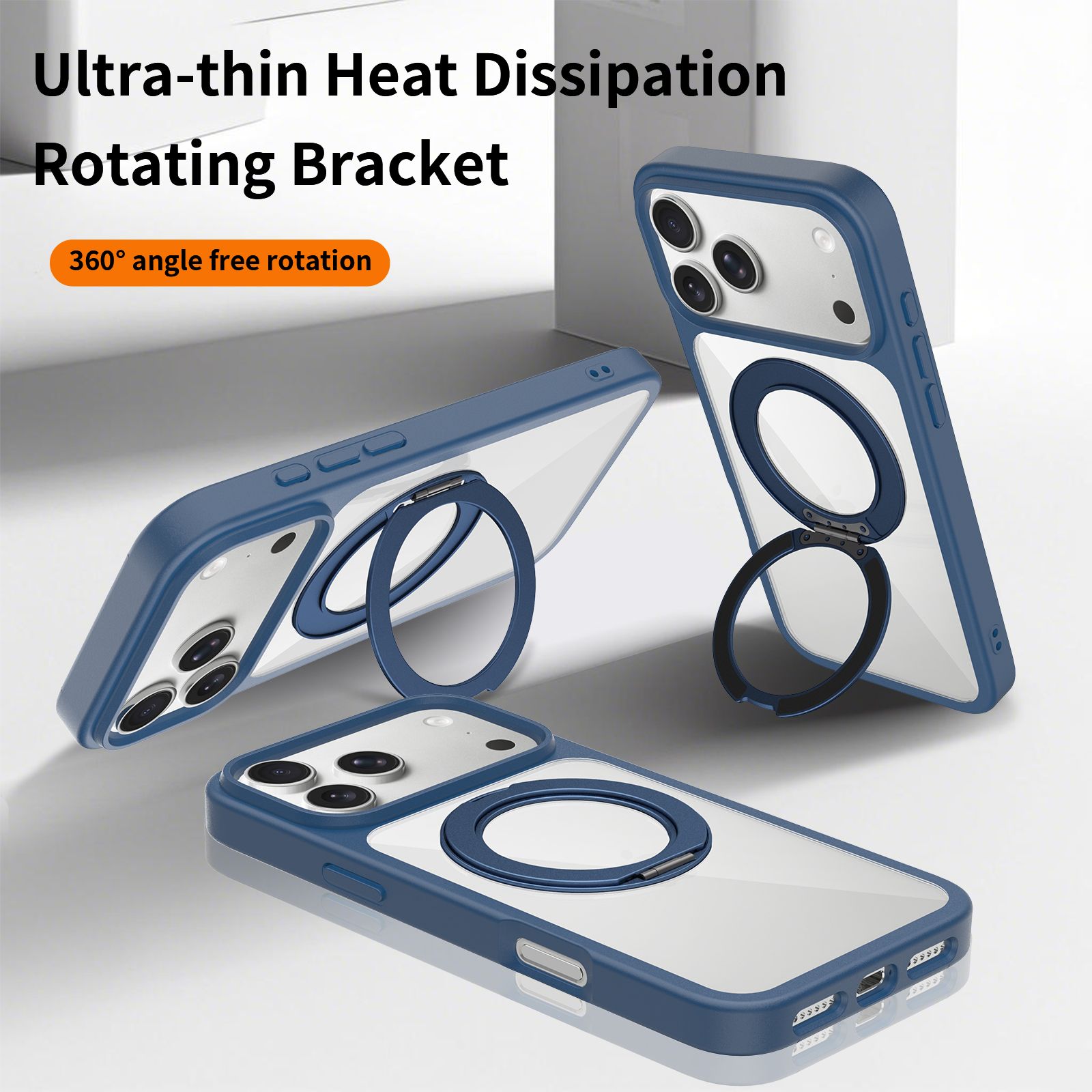 Orbit Prism 360° Rotating Stand Clear Case — 227
