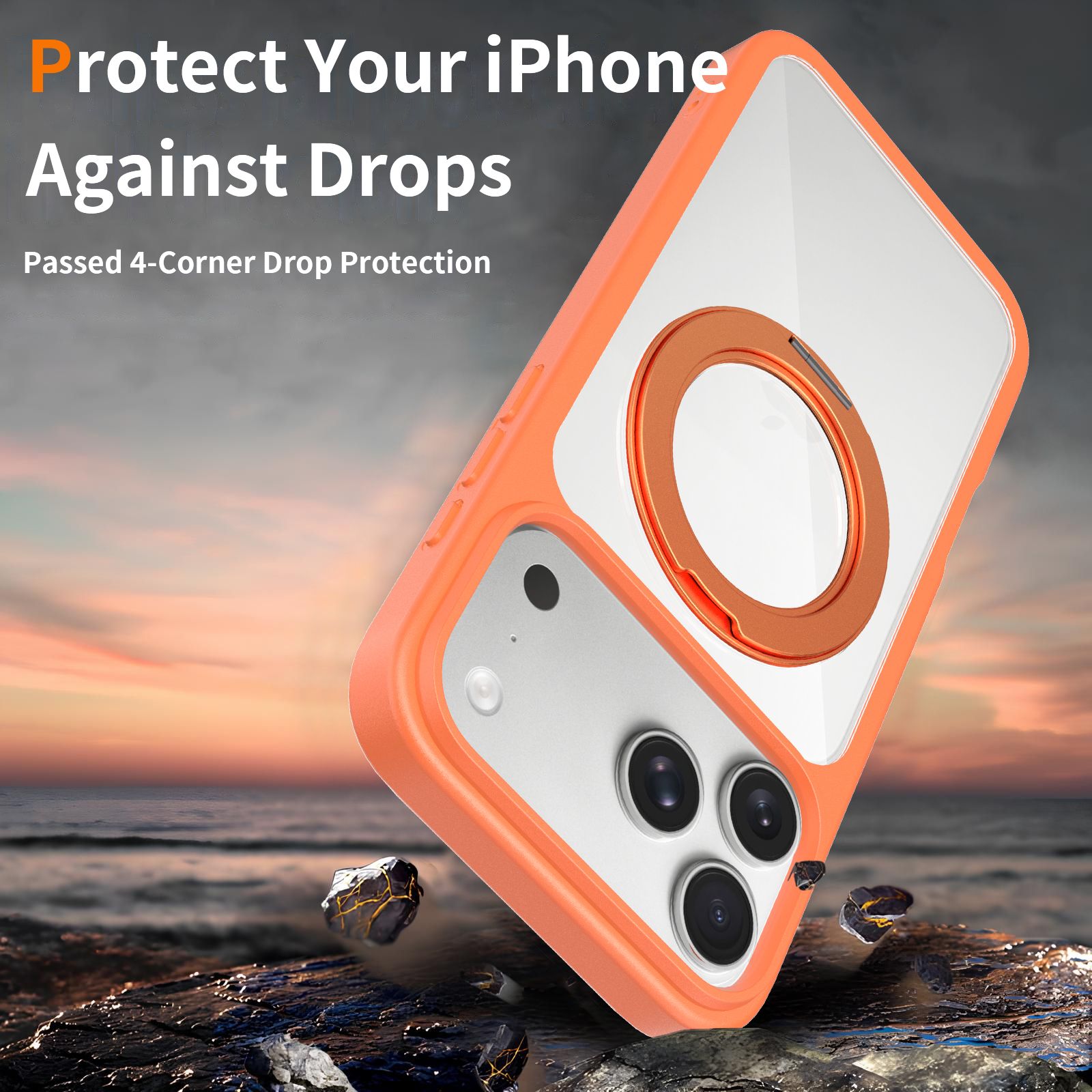 Orbit Prism 360° Rotating Stand Clear Case — 241