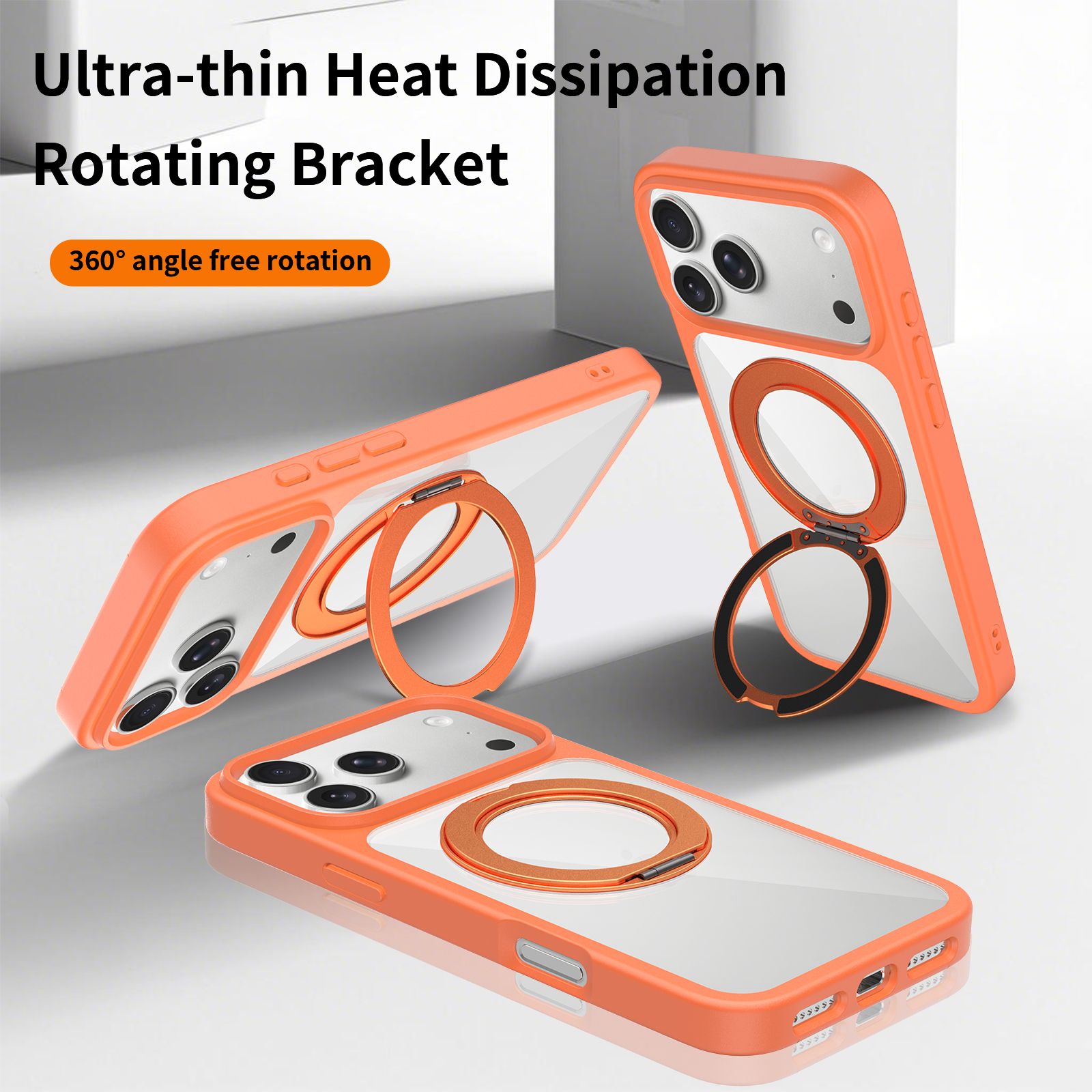 Orbit Prism 360° Rotating Stand Clear Case — 245