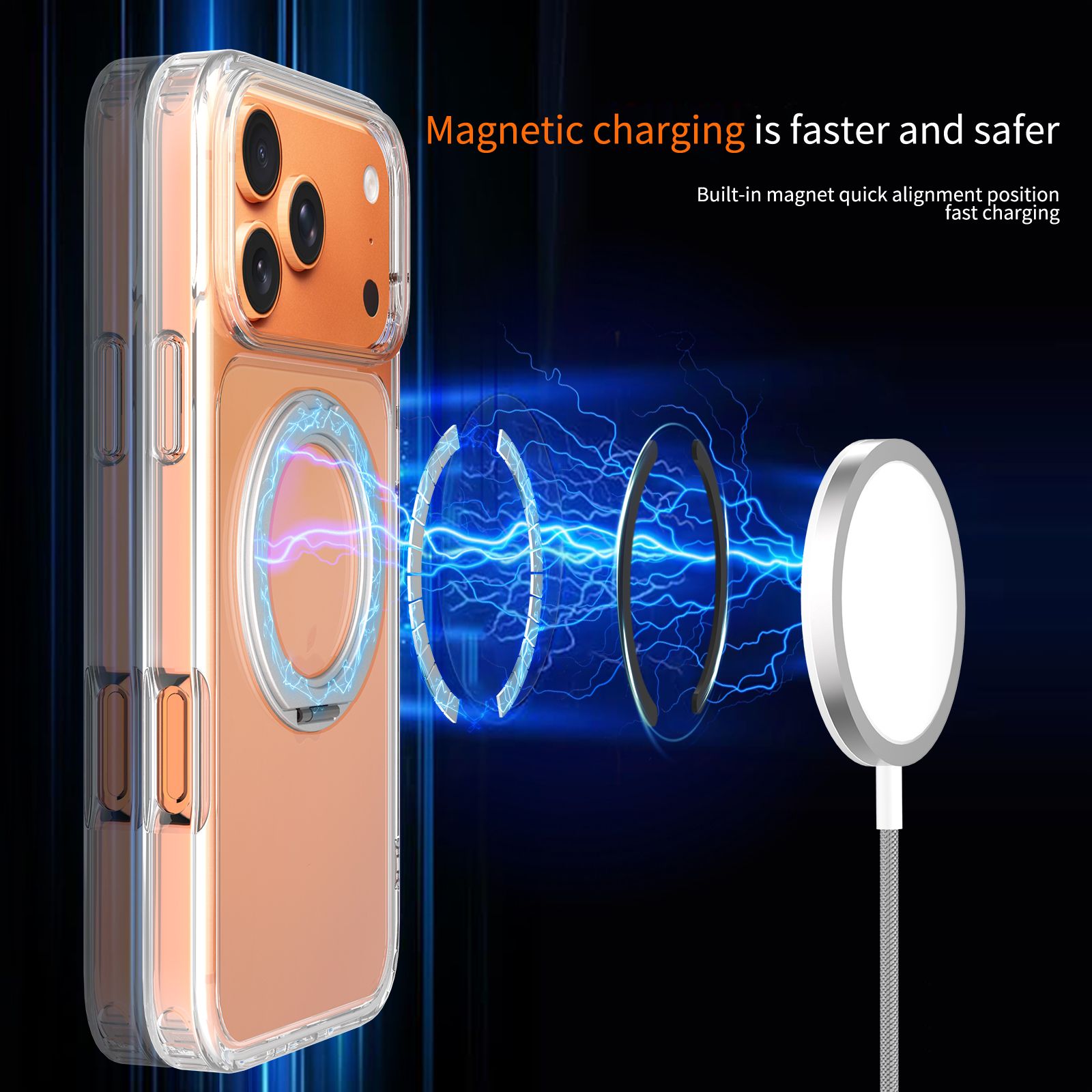 Orbit Prism 360° Rotating Stand Clear Case — 231
