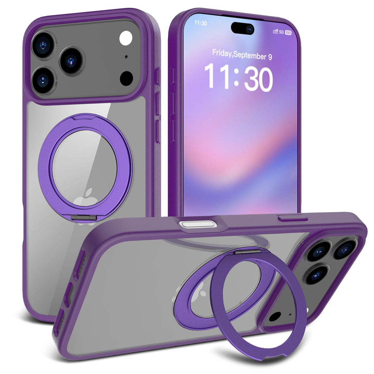 Orbit Prism 360° Rotating Stand Clear Case — 172