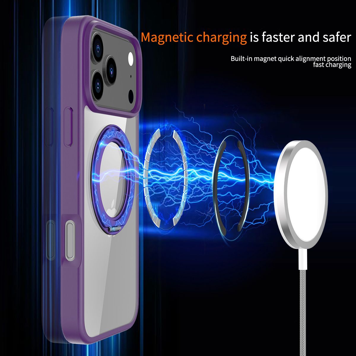 Orbit Prism 360° Rotating Stand Clear Case — 175