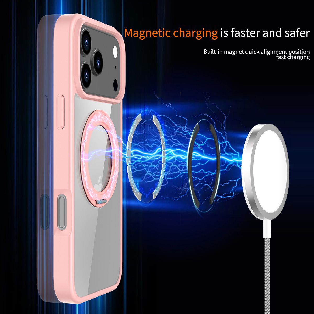 Orbit Prism 360° Rotating Stand Clear Case — 169