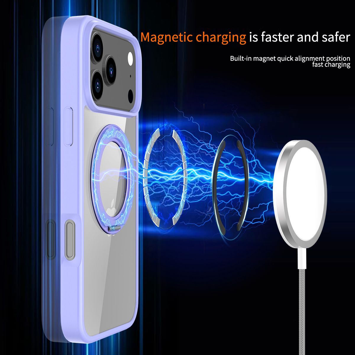 Orbit Prism 360° Rotating Stand Clear Case — 193