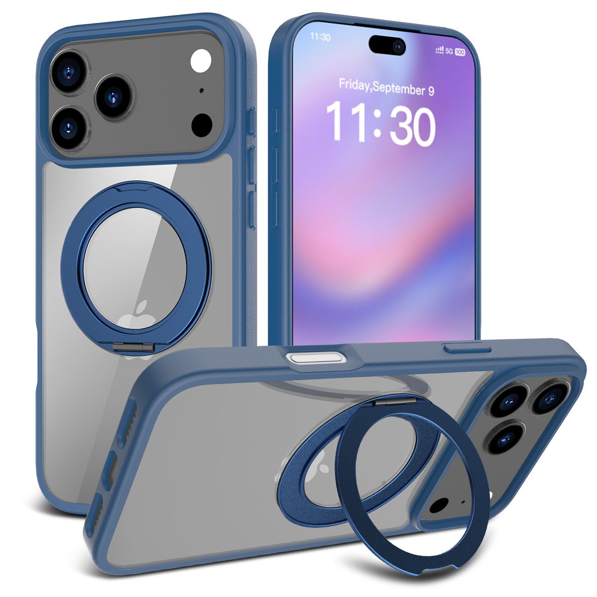 Orbit Prism 360° Rotating Stand Clear Case — 178
