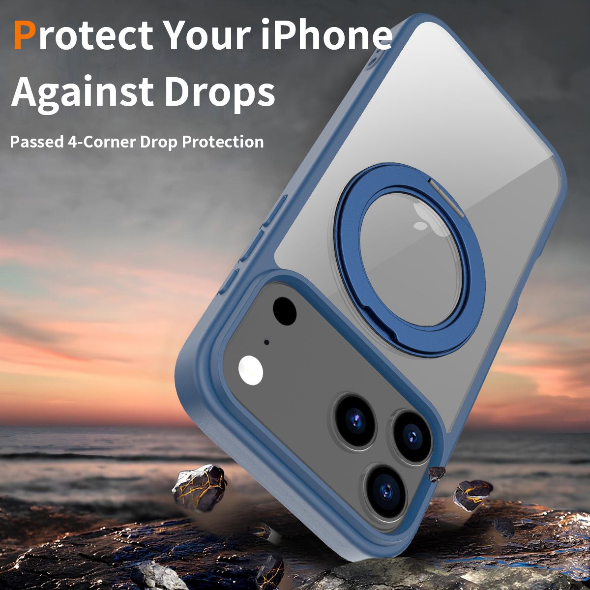 Orbit Prism 360° Rotating Stand Clear Case — 179