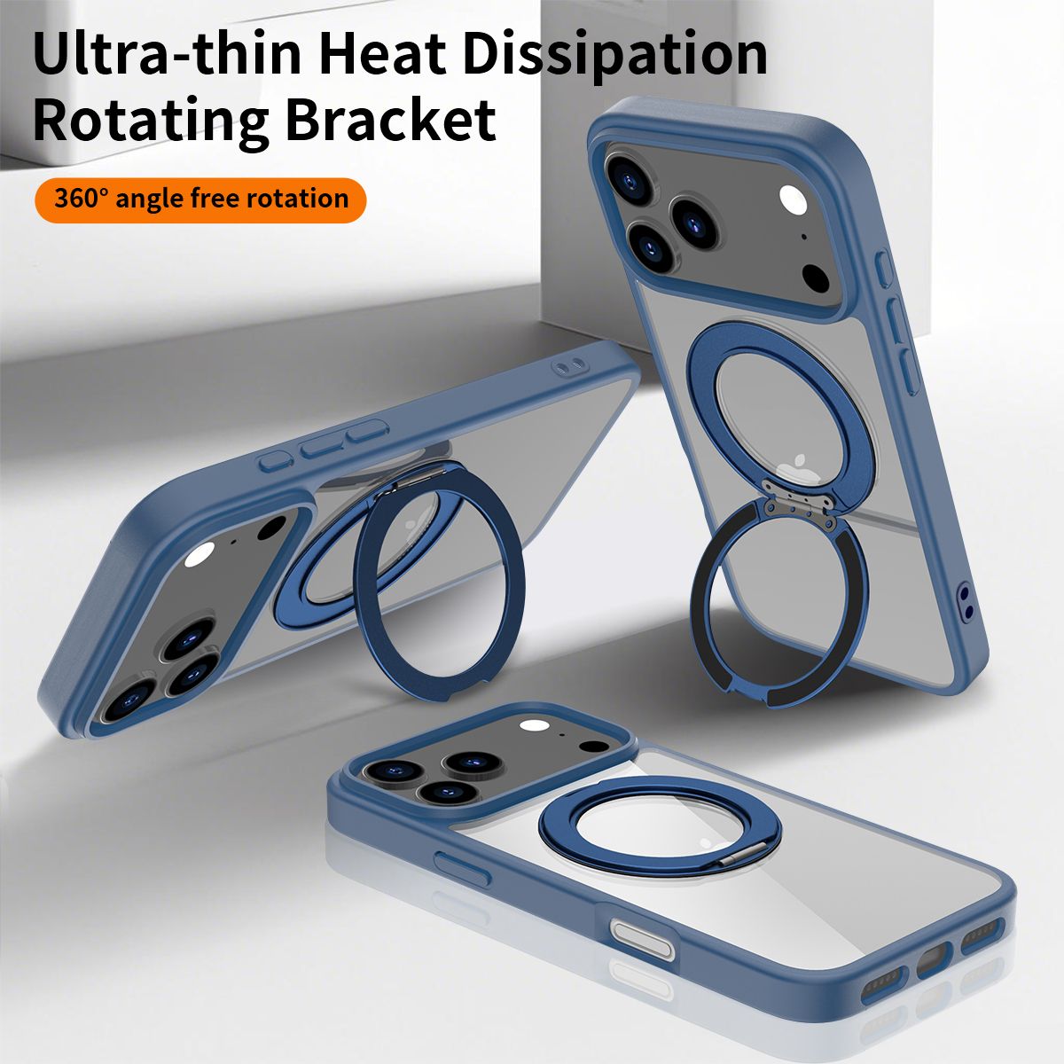 Orbit Prism 360° Rotating Stand Clear Case — 183
