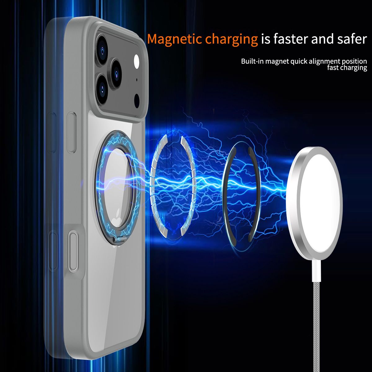 Orbit Prism 360° Rotating Stand Clear Case — 187