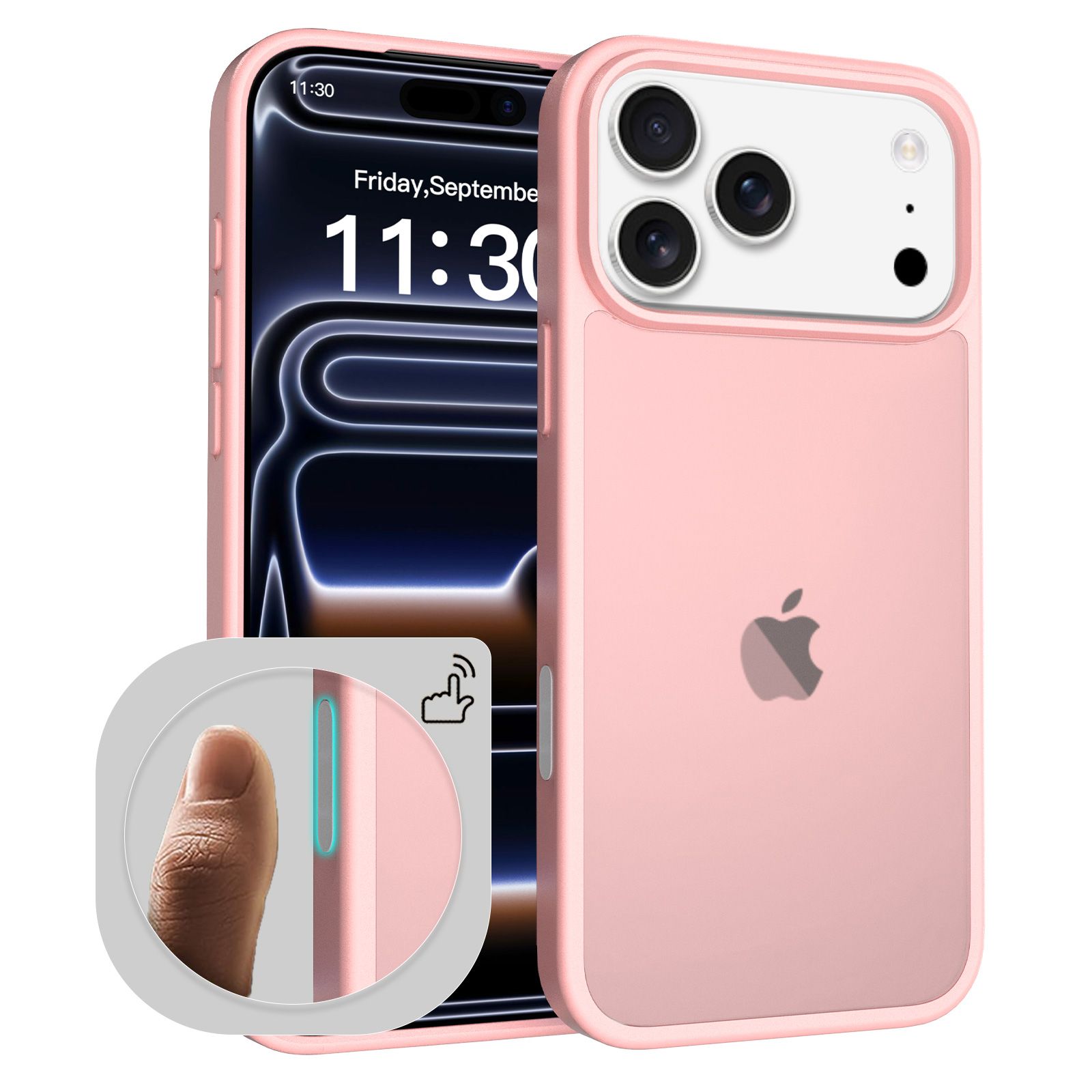 Pulse Translucent Matte Skin Feeling Case with Camera Action Button — 51