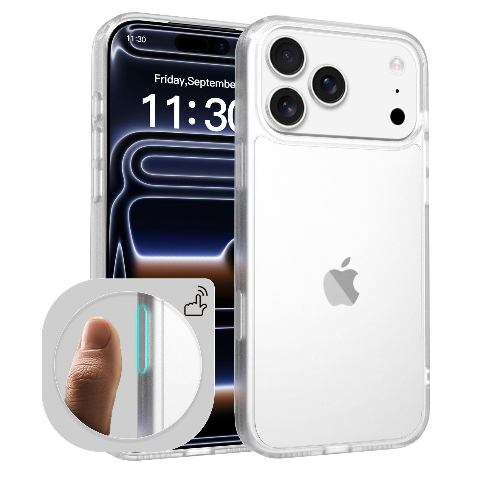 Pulse Translucent Matte Skin Feeling Case with Camera Action Button — 55
