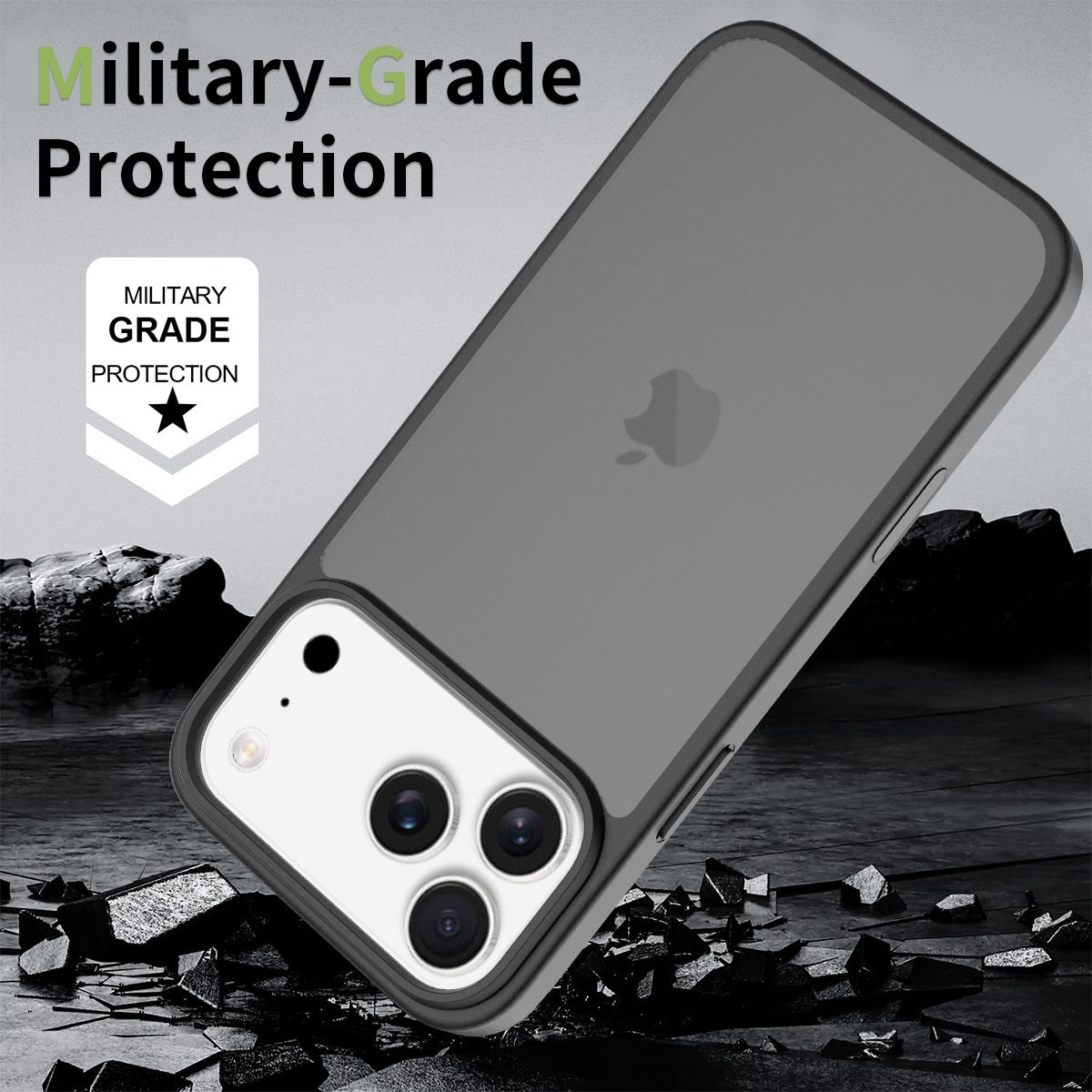 Pulse Translucent Matte Skin Feeling Case with Camera Action Button — 64