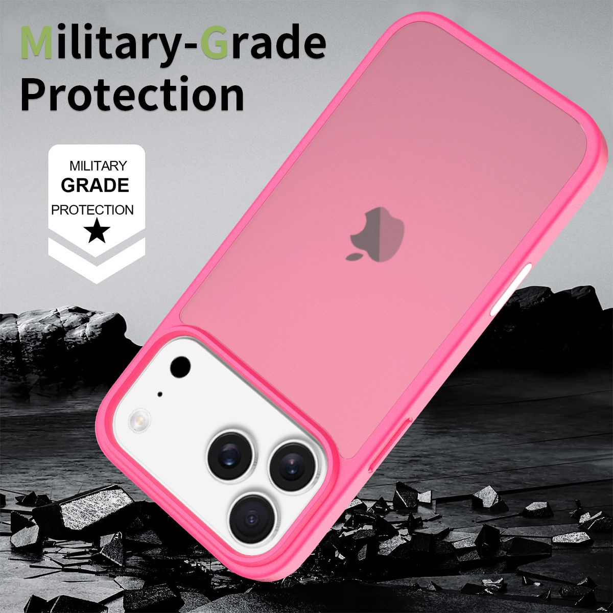 Pulse Translucent Matte Skin Feeling Case with Camera Action Button — 18