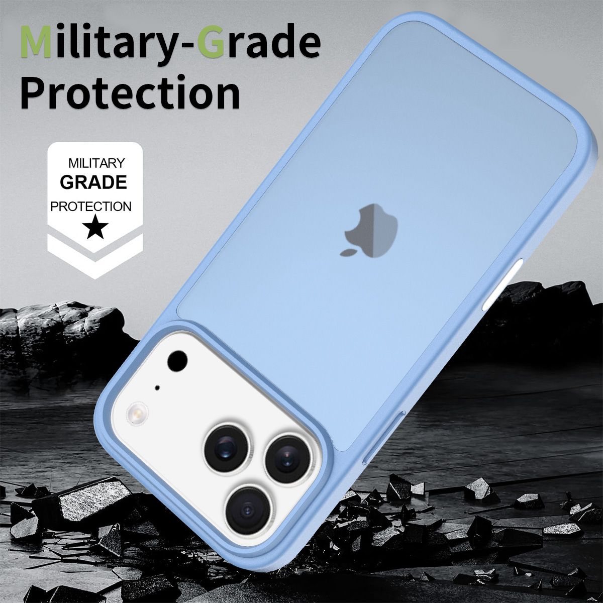 Pulse Translucent Matte Skin Feeling Case with Camera Action Button — 33