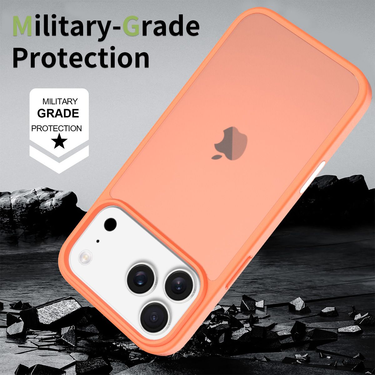Pulse Translucent Matte Skin Feeling Case with Camera Action Button — 97